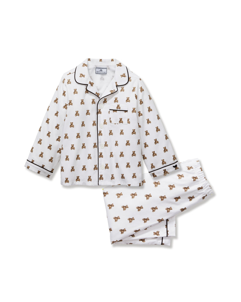 Kid's Twill Pajama Set Teddy Tales