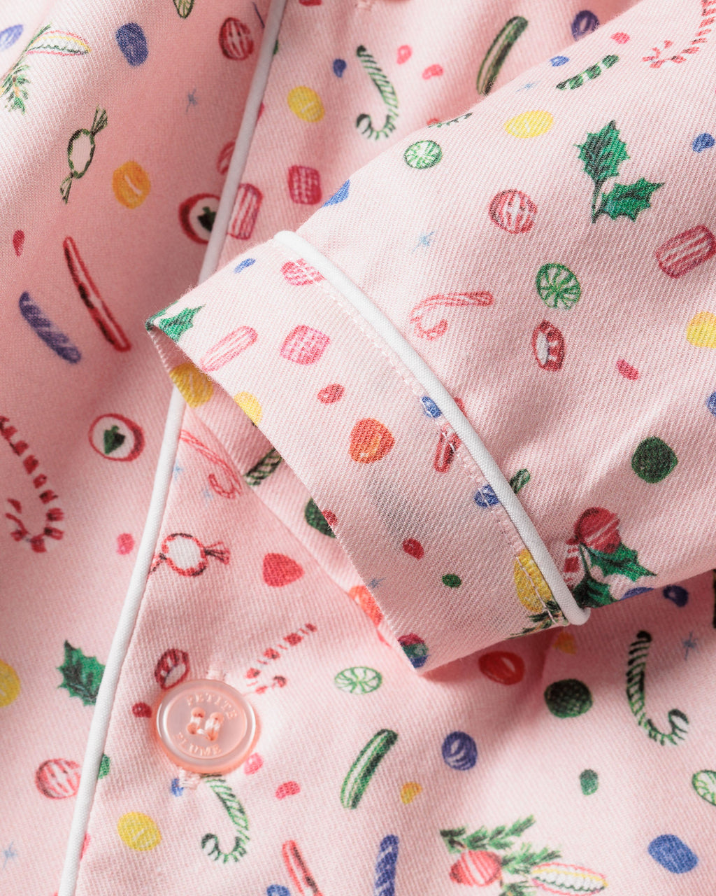 Kid’s Twill Pajama Set in Vintage Sweets