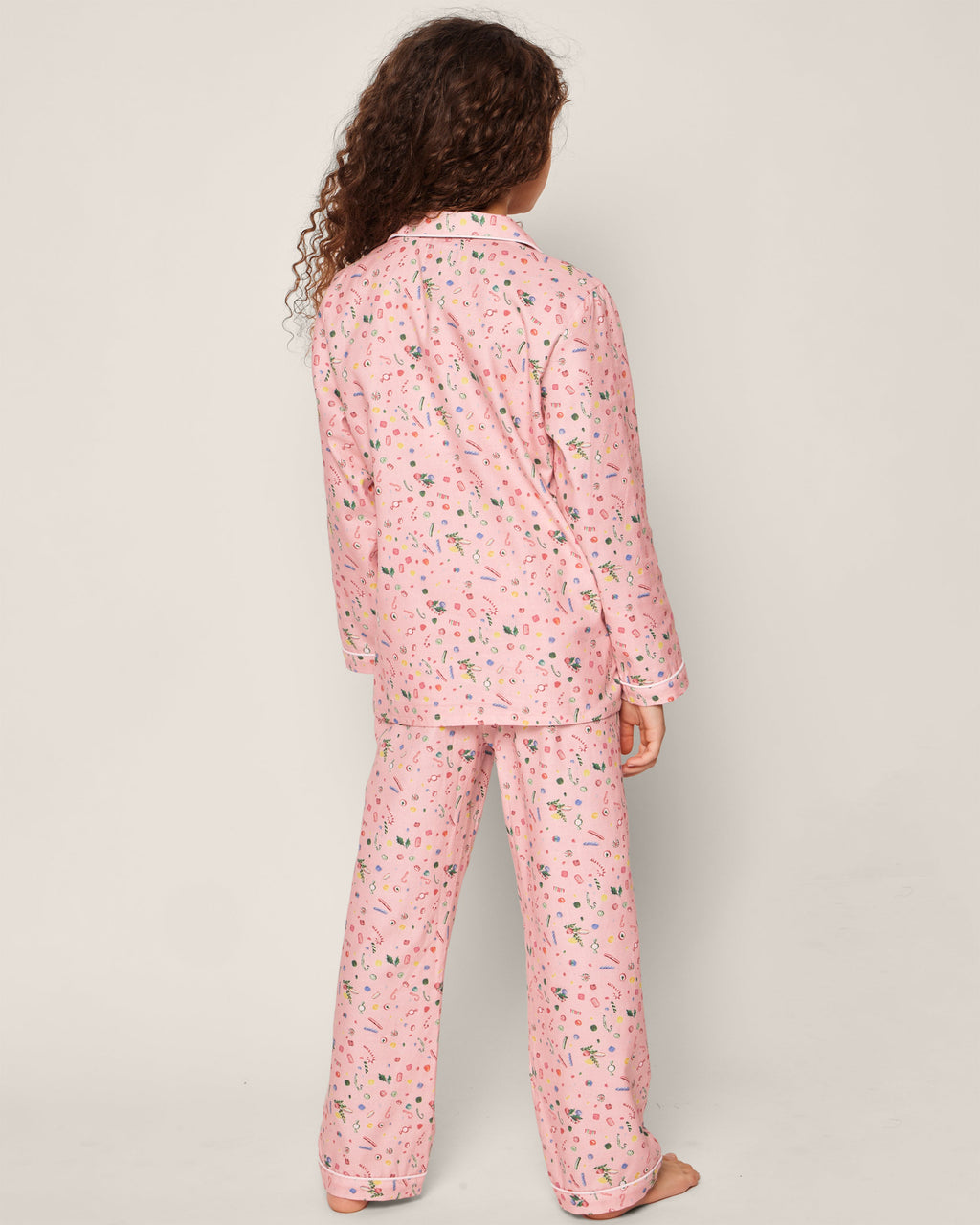 Kid’s Twill Pajama Set in Vintage Sweets
