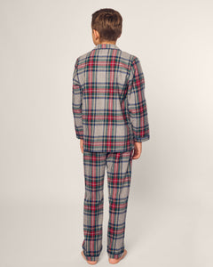 Kid’s Brushed Cotton Pajama Set in Westminster Tartan