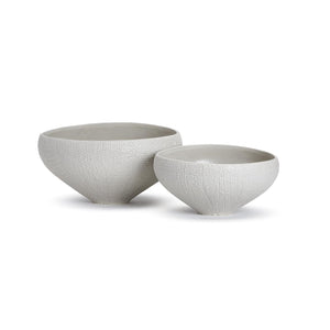 Rim Bowl in a Shitake Beige Color, Set of 2