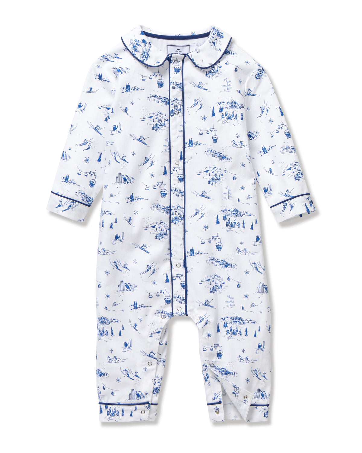 Baby’s Twill Cambridge Romper in Chalet Toile