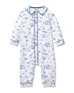 Baby’s Twill Cambridge Romper in Chalet Toile