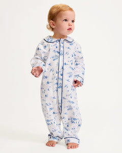 Baby’s Twill Cambridge Romper in Chalet Toile