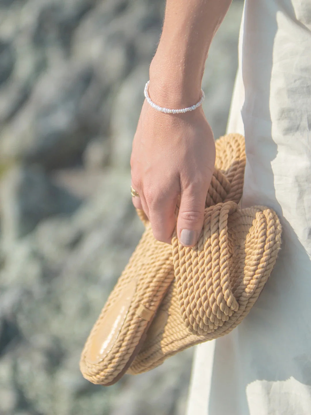 Crew Bracelet in White