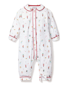 Baby’s Twill Cambridge Romper in A Night at the Nutcracker