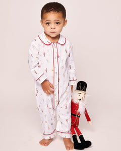 Baby’s Twill Cambridge Romper in A Night at the Nutcracker