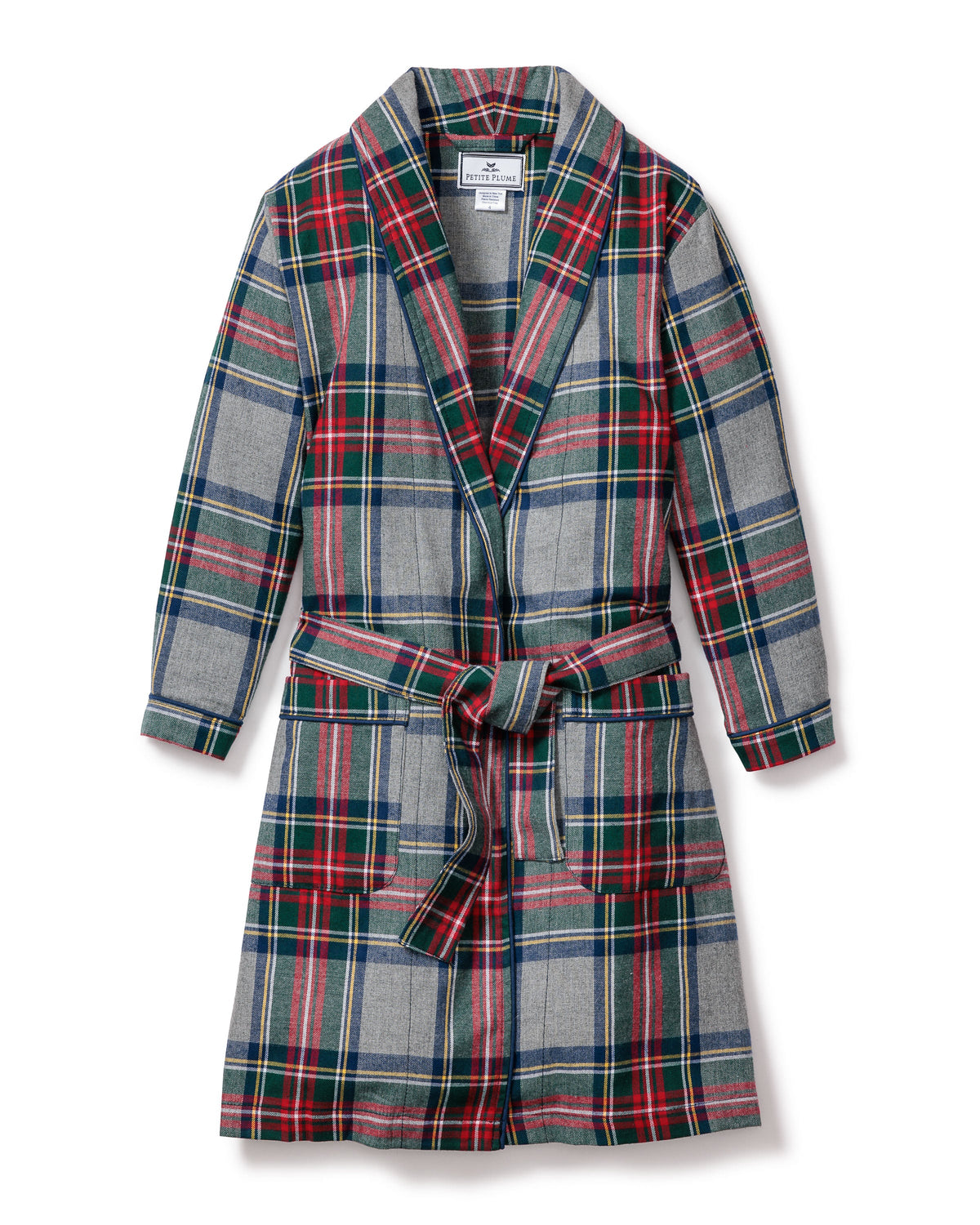Kid’s Brushed Cotton Robe in Westminster Tartan