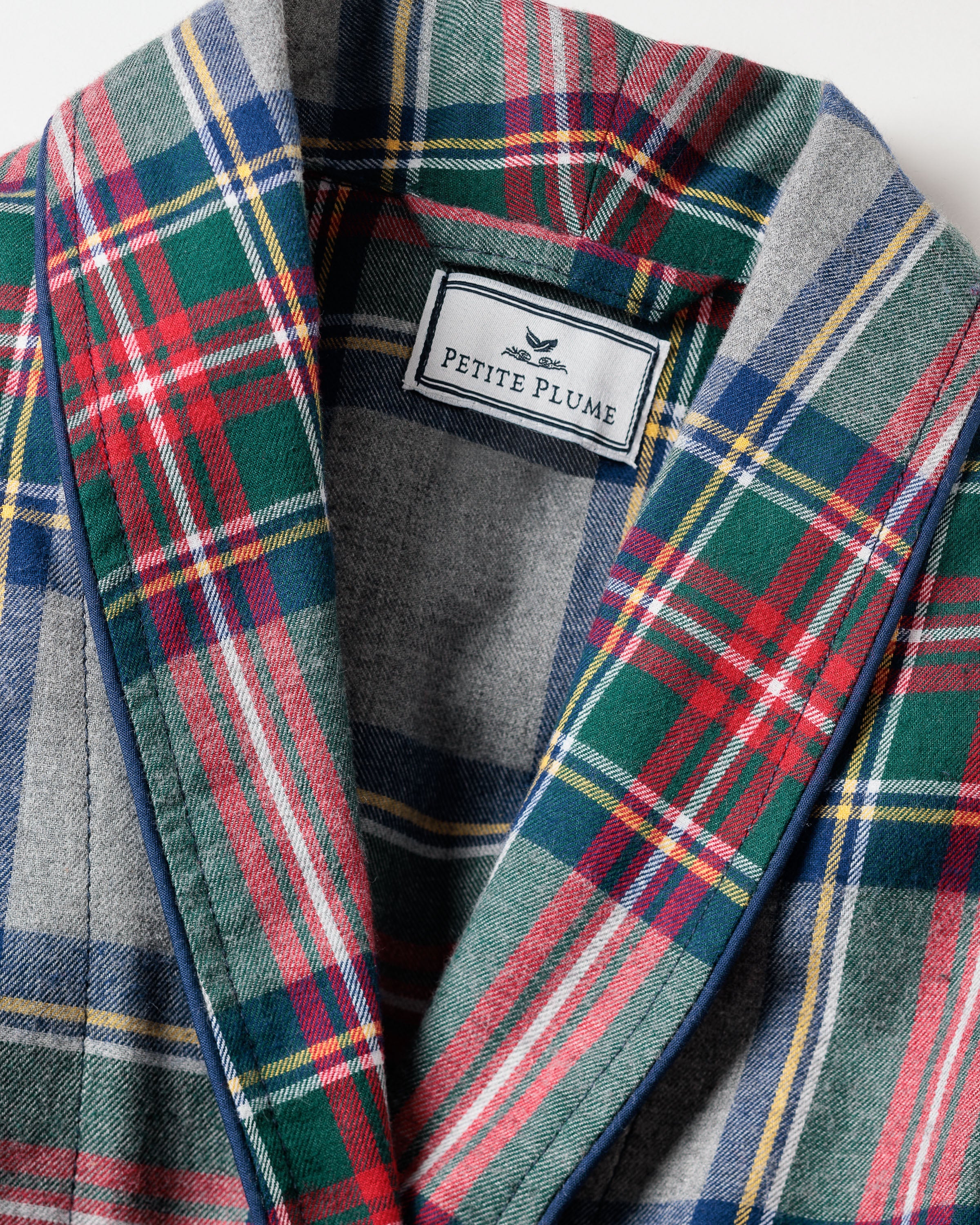 Kid’s Brushed Cotton Robe in Westminster Tartan