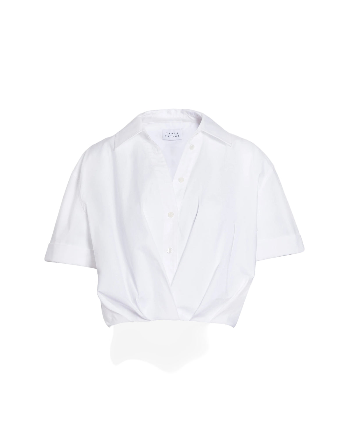 Cropped Oakley Top in Optic White
