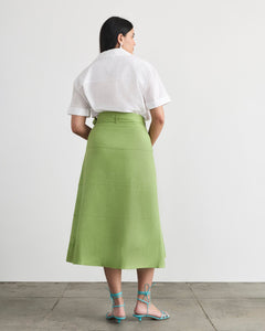 Cropped Oakley Top in Optic White
