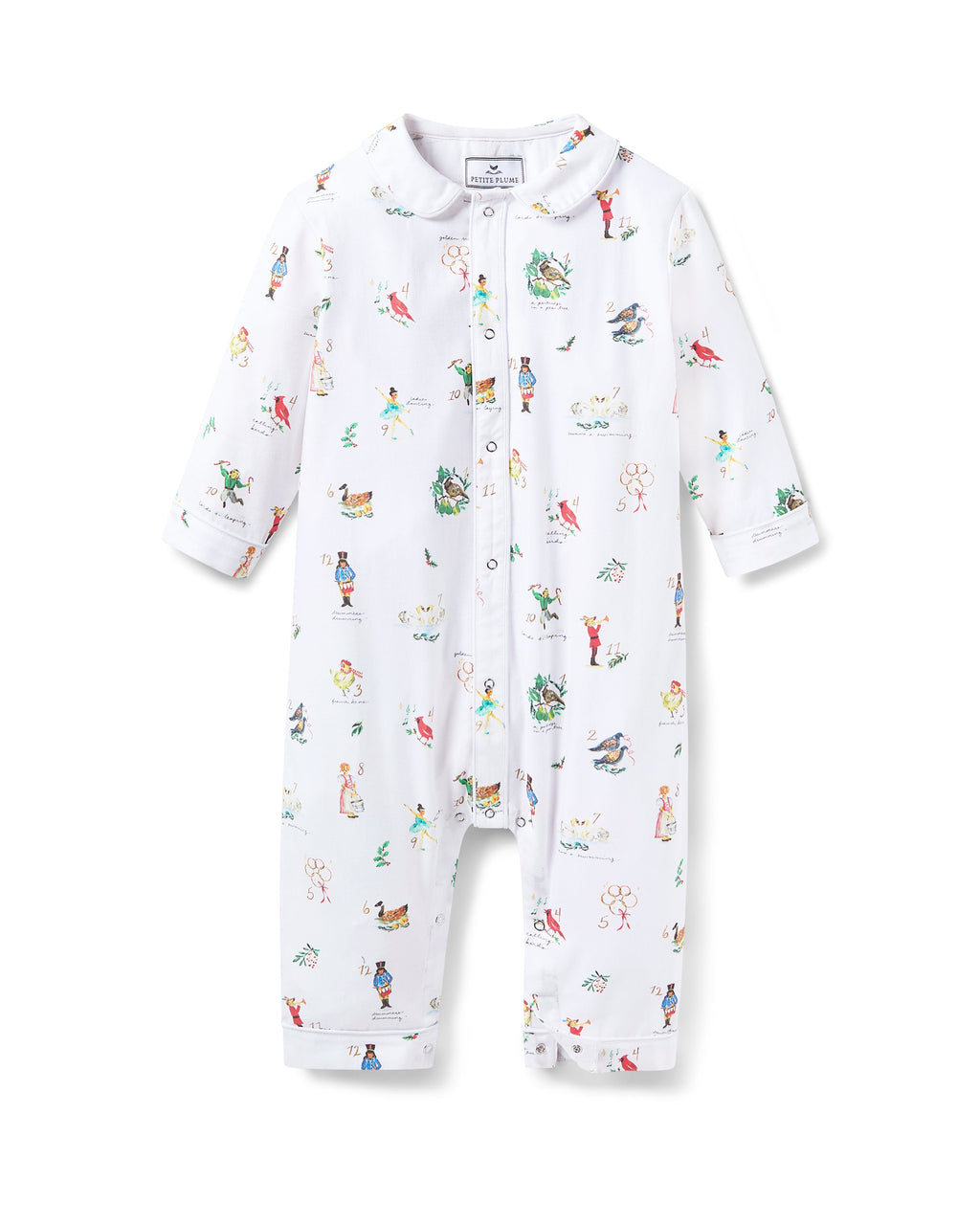 Baby’s Twill Cambridge Romper in 12 Days of Christmas