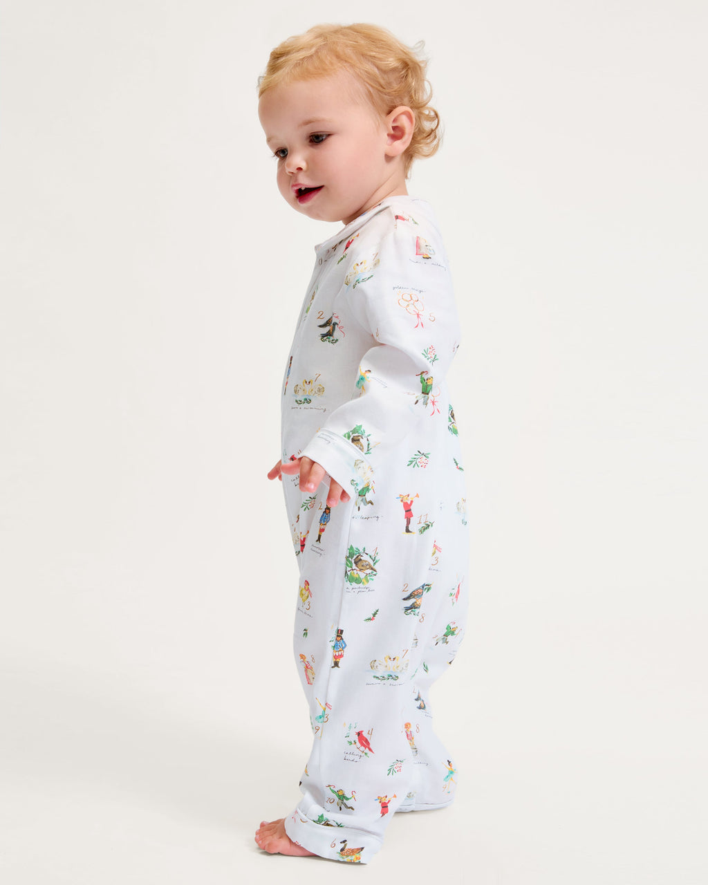 Baby’s Twill Cambridge Romper in 12 Days of Christmas