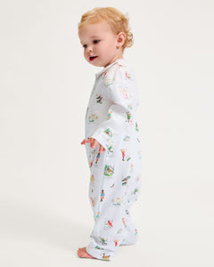 Baby's Twill Cambridge Romper in 12 Days of Christmas