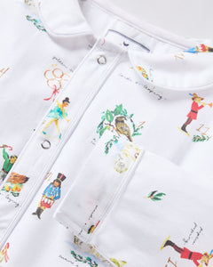 Baby's Twill Cambridge Romper in 12 Days of Christmas