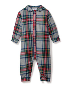 Baby’s Brushed Cotton Cambridge Romper in Westminster Tartan