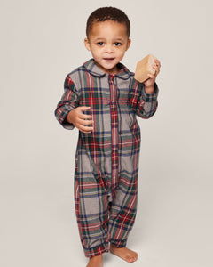 Baby’s Brushed Cotton Cambridge Romper in Westminster Tartan