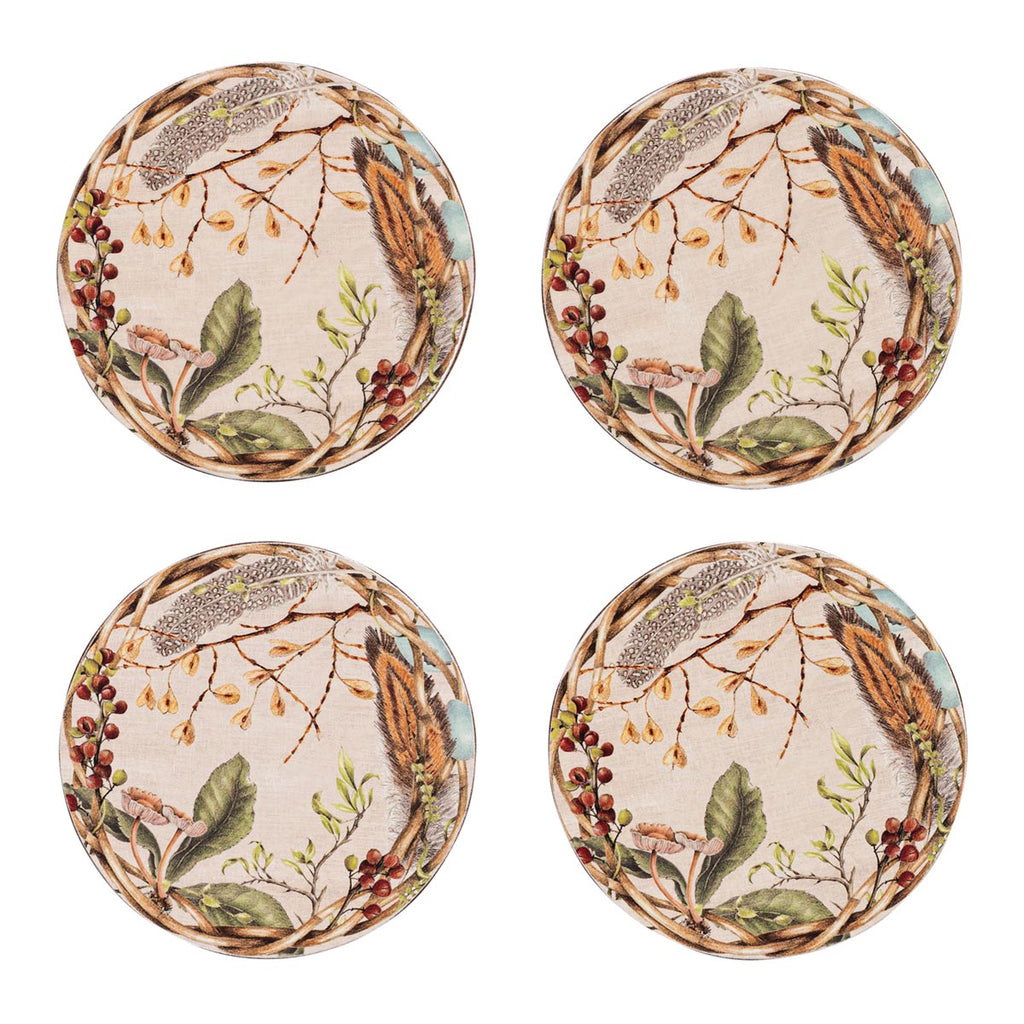 Forest Walk Coasters, Set of 4