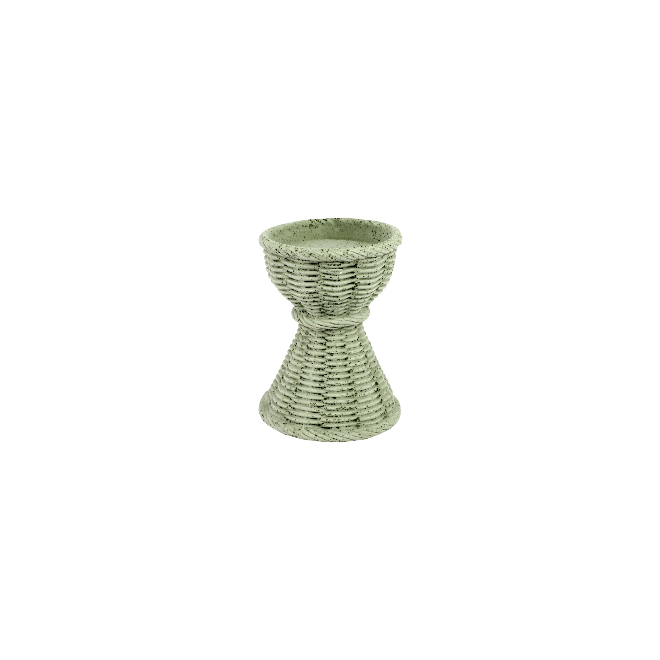 Casa Sage Green Short Candlestick