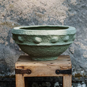 Casa Sage Green Short Planter