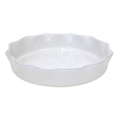 Costa Nova - Casafina ~ Cook & Host ~ Pie Dish, White, Price $61.00 in Charleston, SC from The Boutique Charleston