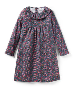 Girl's Twill Scarlett Nightgown in Fleurs de Saison