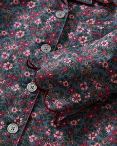 Kid's Twill Colette Pajama Set in Fleurs de Saison