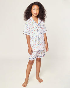 Kid's Twill Short Set in Literary Lessons