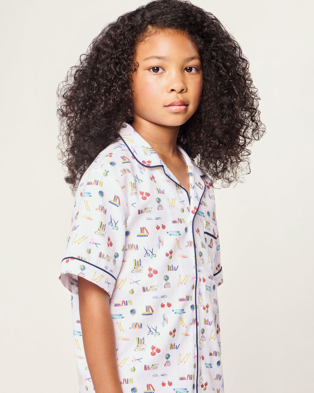 Kid’s Twill Short Set in Literary Lessons