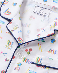 Kid's Twill Short Set in Literary Lessons