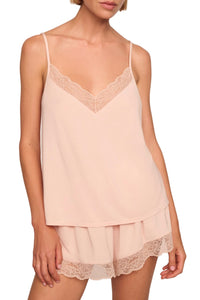 Kari Cami & Short PJ Set in Tea Rose