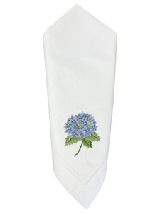 Dinner Napkin in French Hydrangea, Set of 2