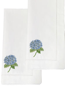 Dinner Napkin in French Hydrangea, Set of 2