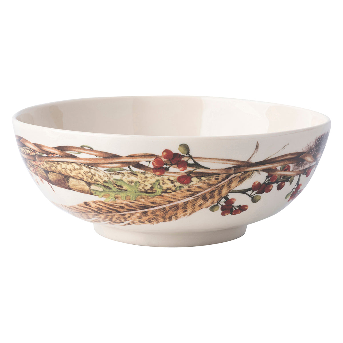 Forest Walk 10" Serving Bowl in Café Au Lait