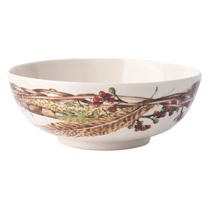 Forest Walk 10" Serving Bowl in Café Au Lait