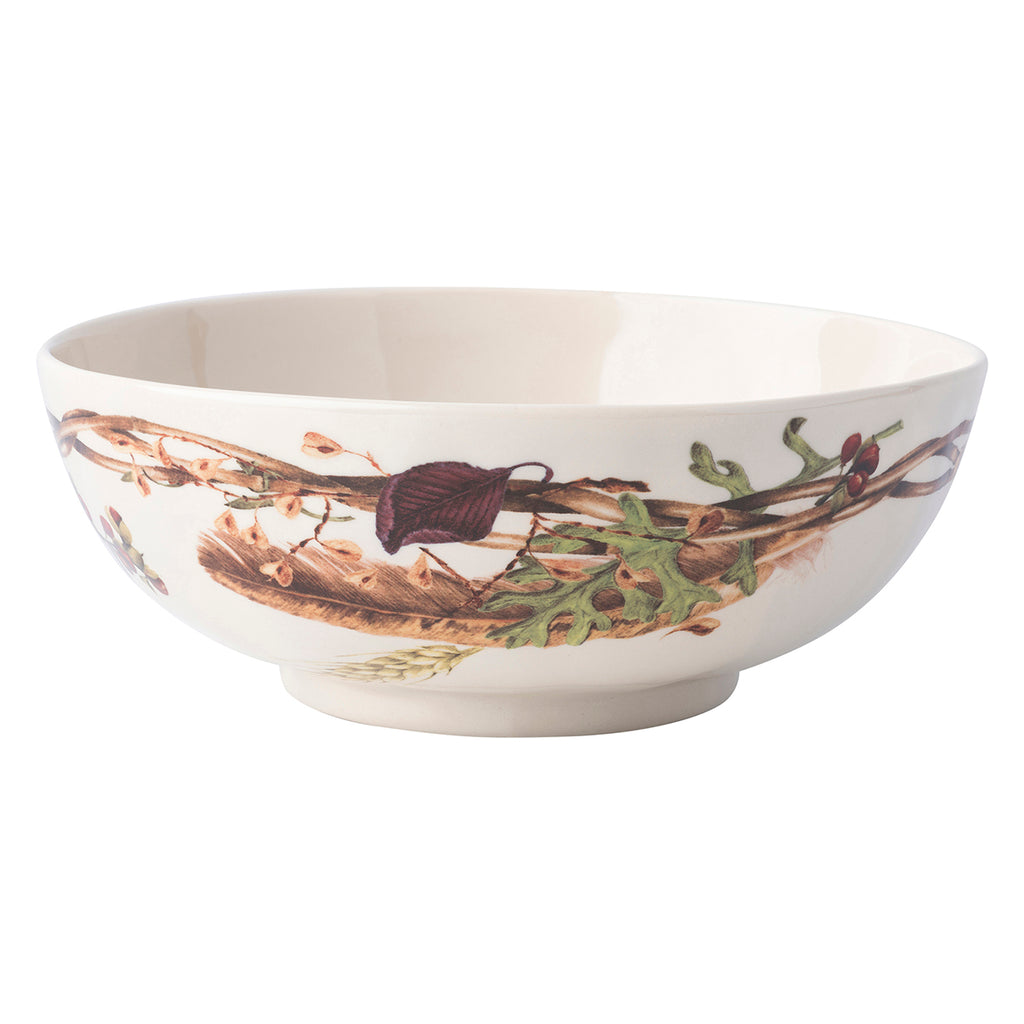 Forest Walk 10" Serving Bowl in Café Au Lait