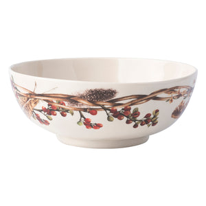 Forest Walk 10" Serving Bowl in Café Au Lait