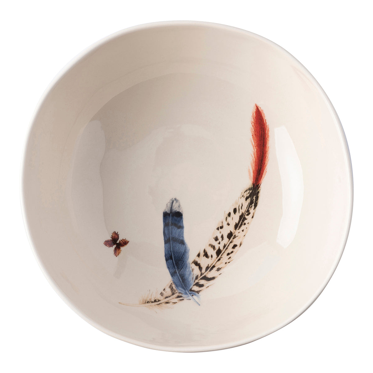 Forest Walk 10" Serving Bowl in Café Au Lait