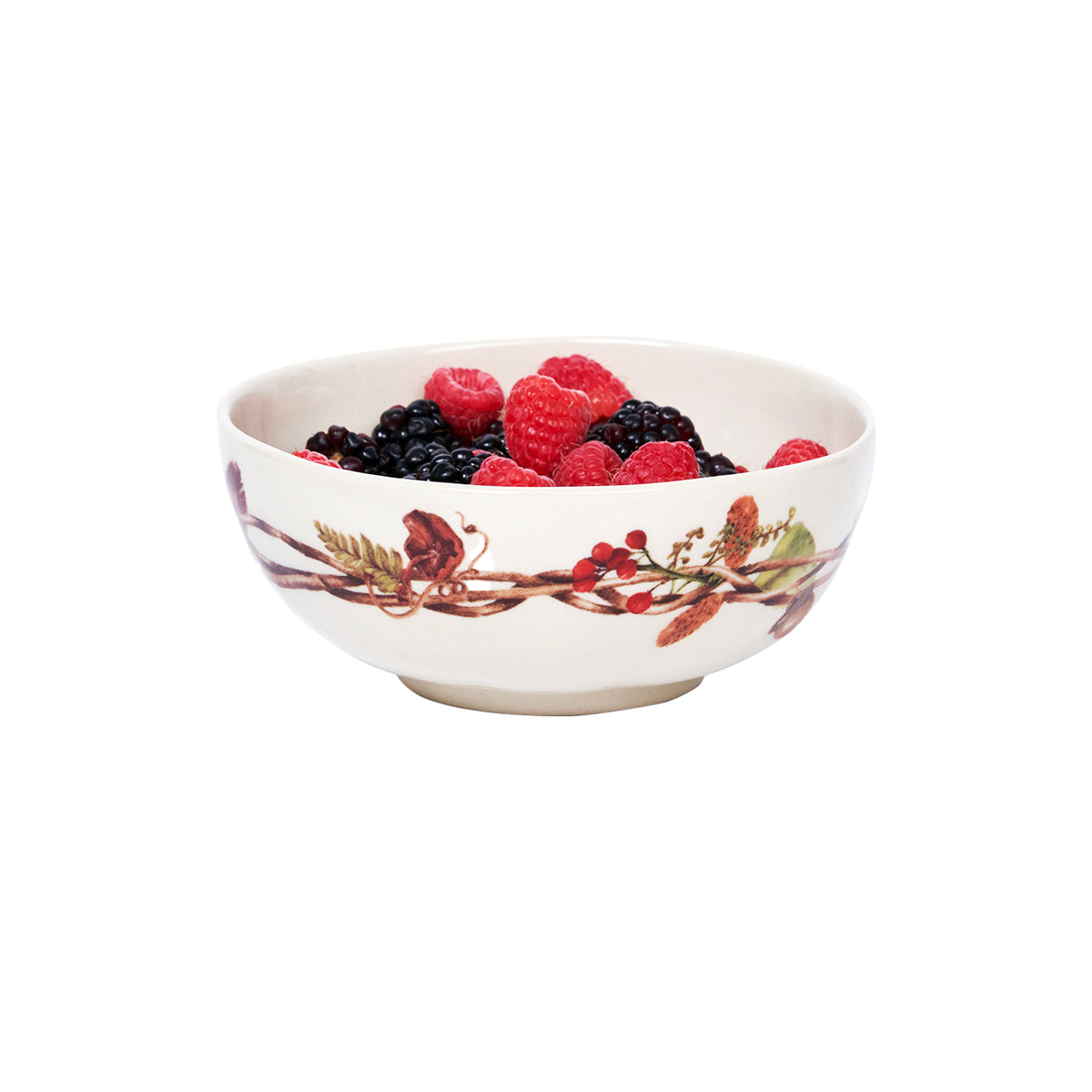 Forest Walk Berry Bowl in Café Au Lait