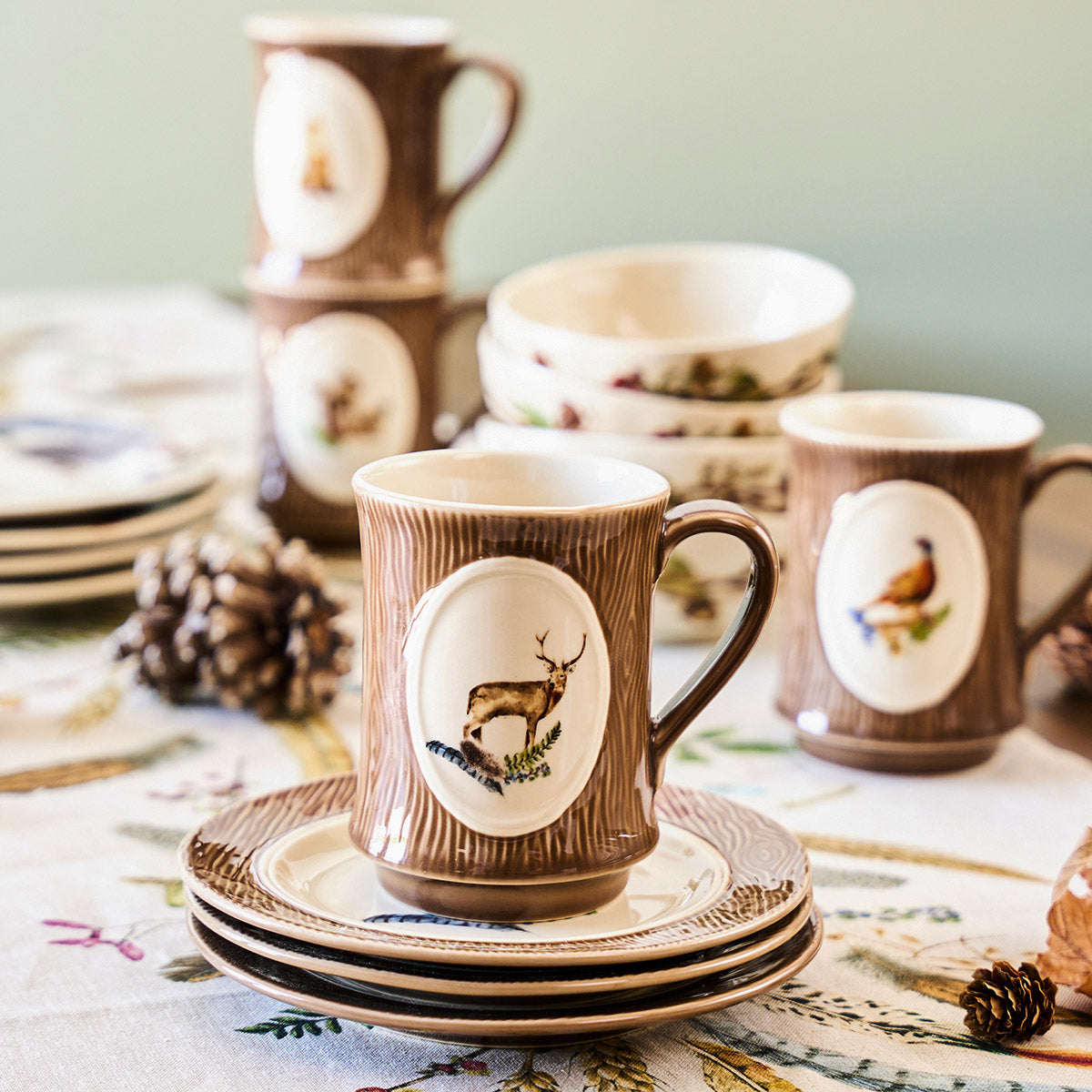 Forest Walk Stag Mug