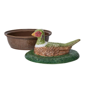 Forest Walk Pheasant Baker with Lid in Multi