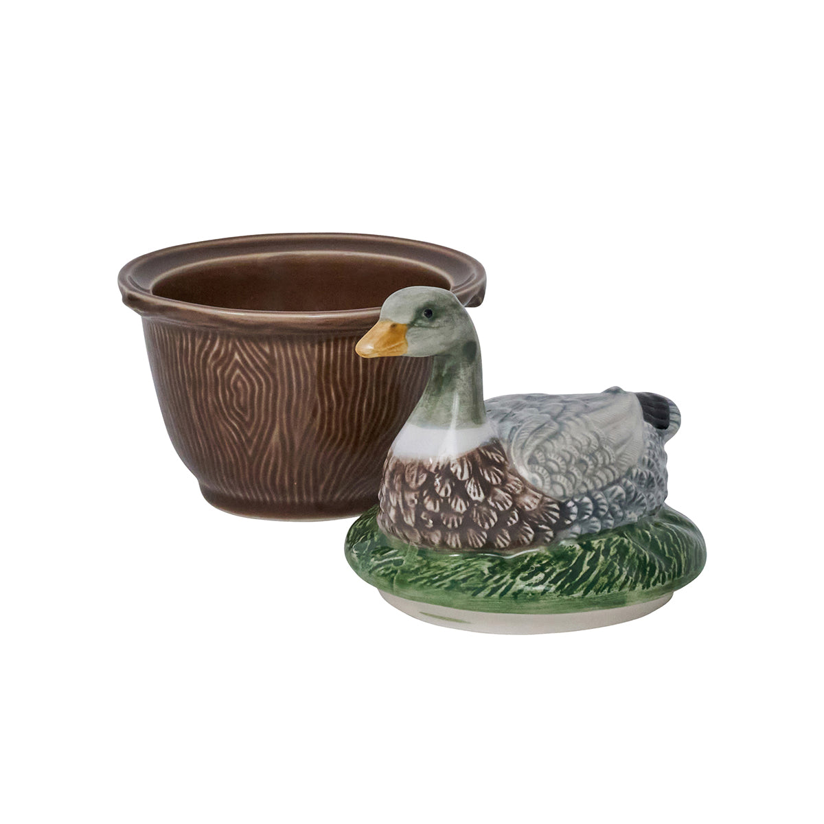 Forest Walk Duck Bowl with Lid in Multi