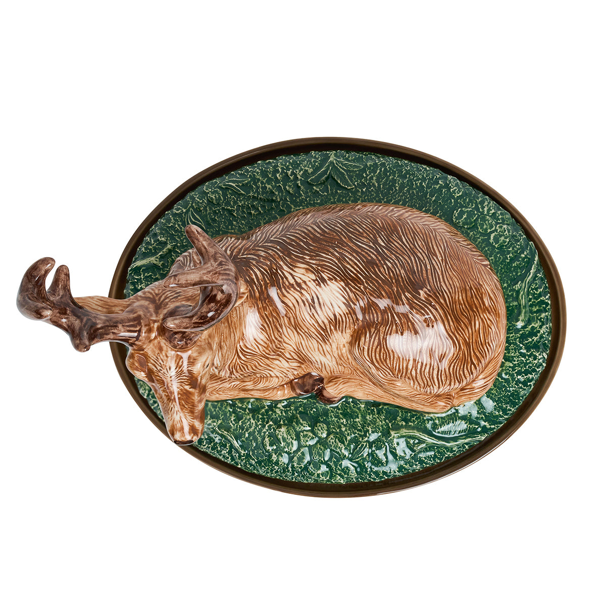 Forest Walk Stag Baker with Lid in Multi
