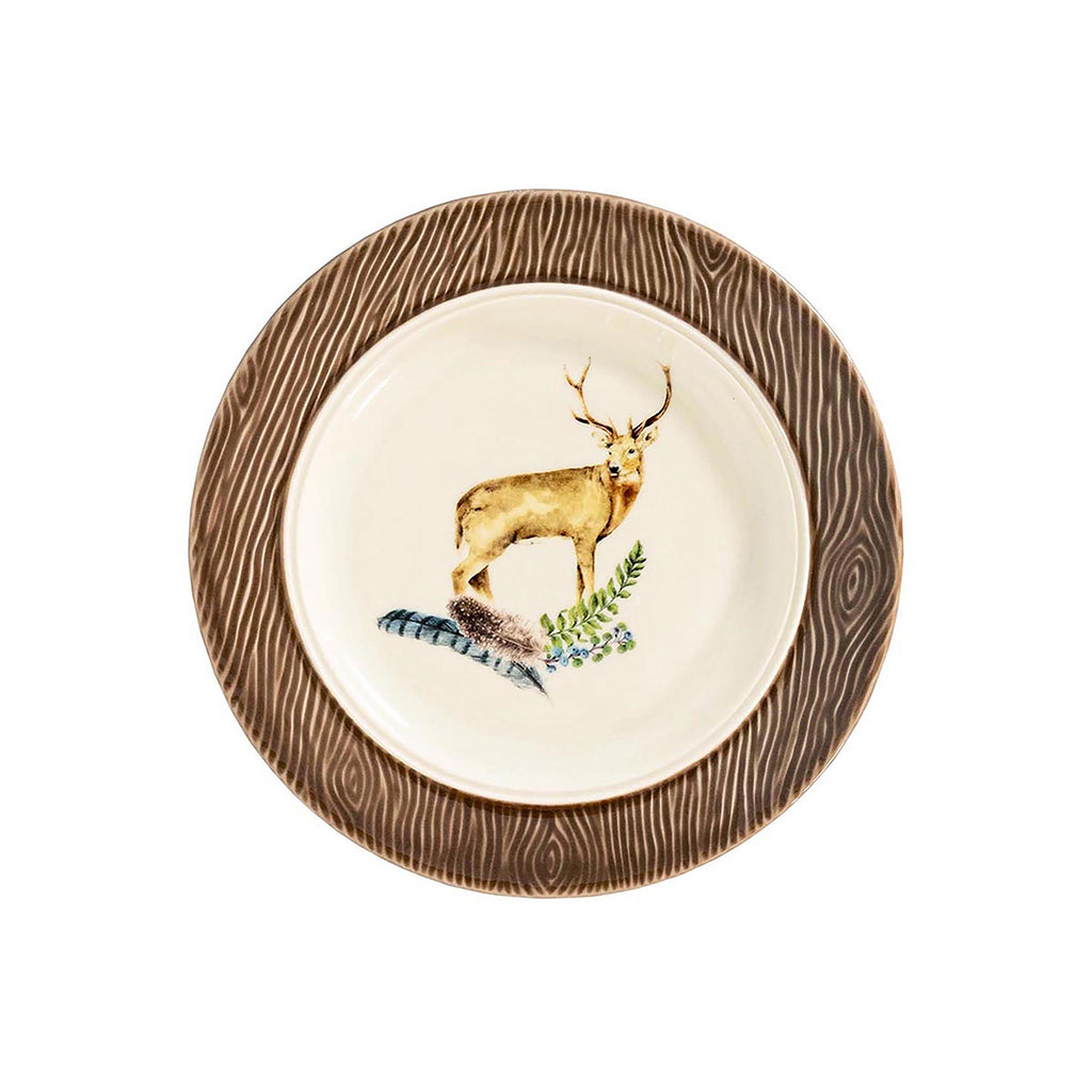 Forest Walk Stag Cocktail/Side Plate