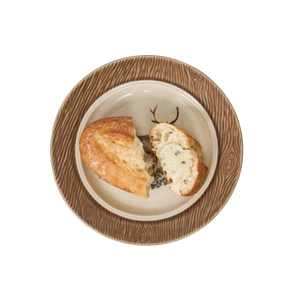 Forest Walk Stag Cocktail/Side Plate