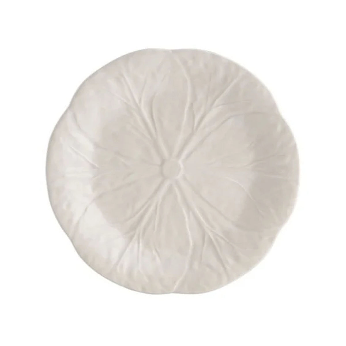 Cabbage Dessert Plate in Beige