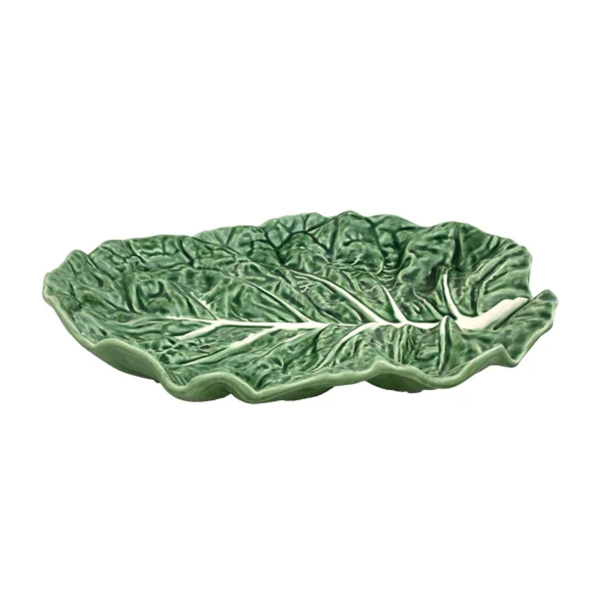 Cabbage Fruit Platter 14" in Green