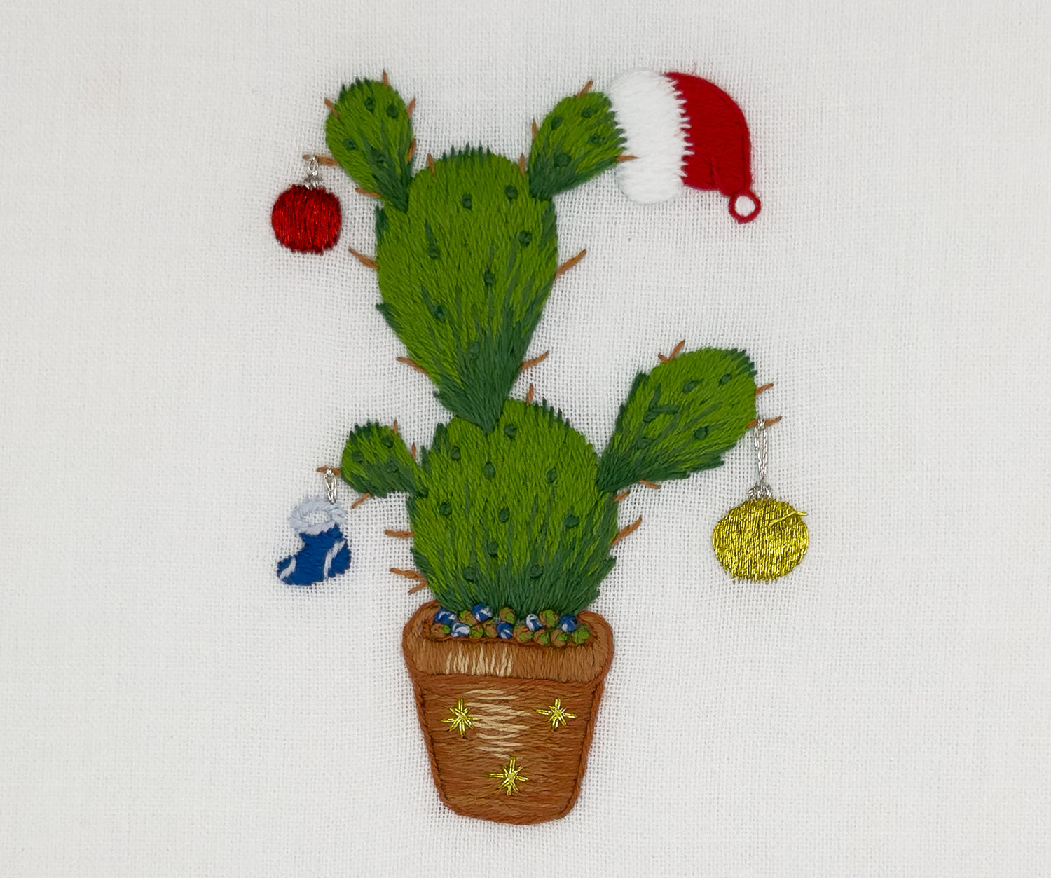 Henry Handwork Cactus Towel - Thumbnail 3