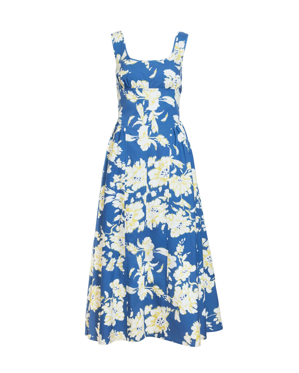 Cadence Dress in French Blue Multi
