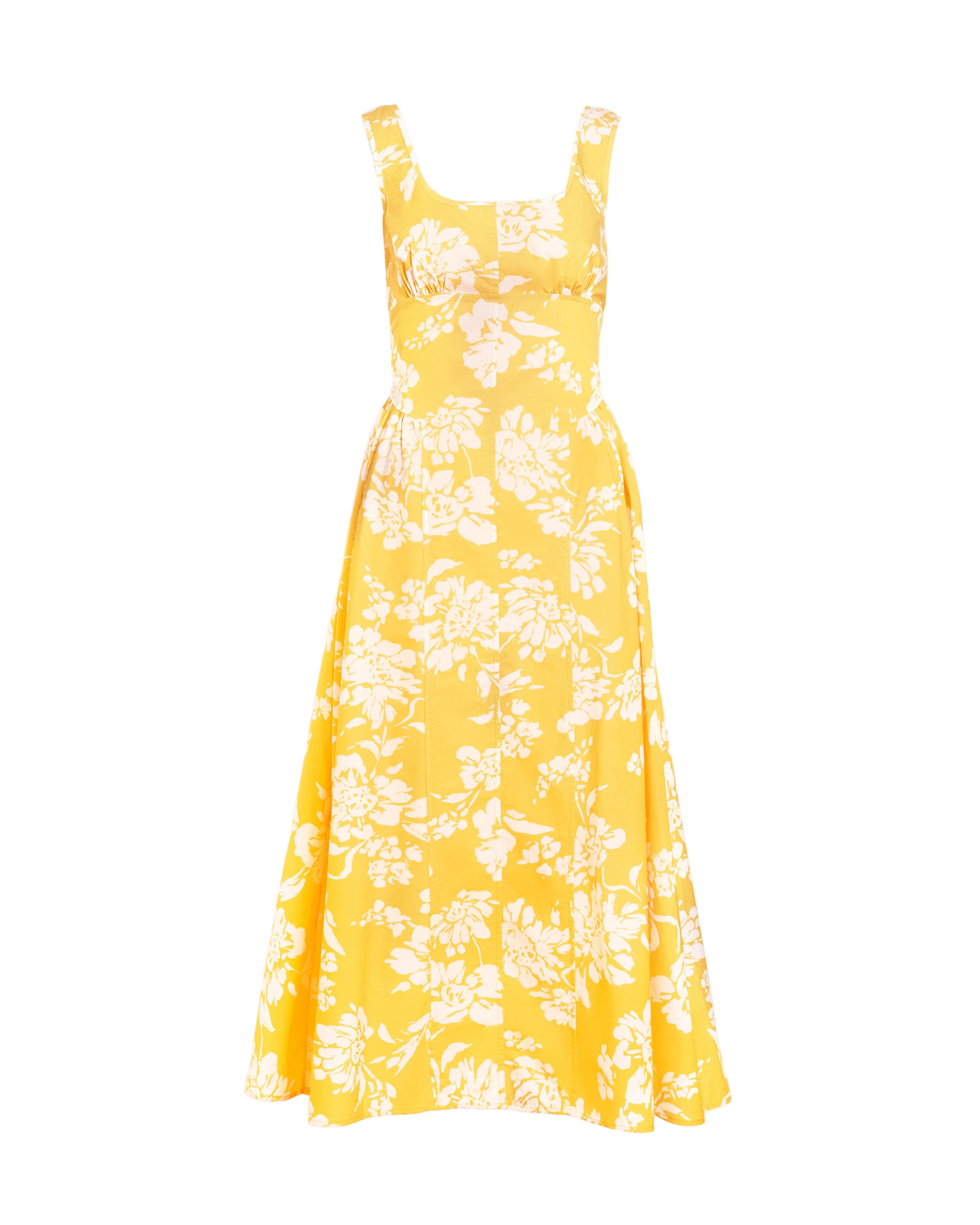 Cadence Dress in Buttercup Multi